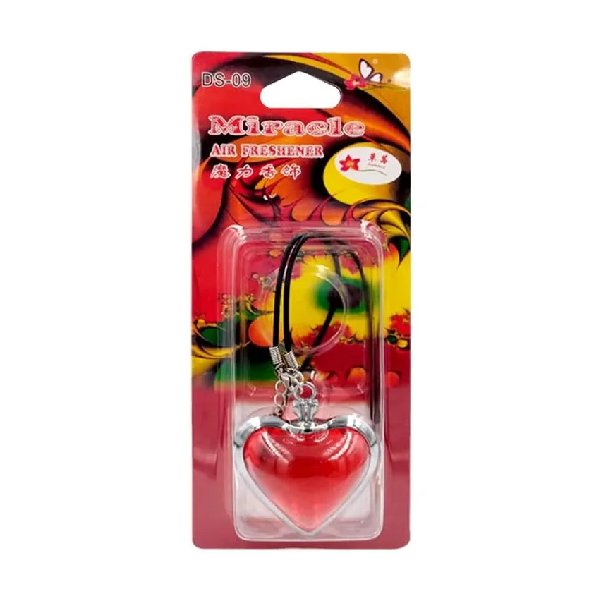Miracle Heart Hanging Air Freshener - Red